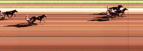 Målfoto for løp 3 på bane KL den 04.06.2015