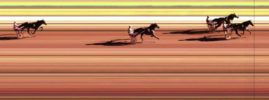 Målfoto for løp 4 på bane KL den 04.06.2015