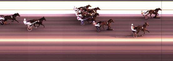 Målfoto for løp 6 på bane KL den 04.06.2015