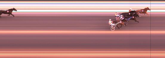 Målfoto for løp 8 på bane KL den 04.06.2015