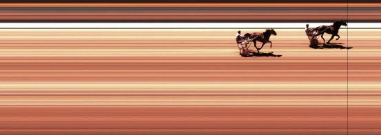 Målfoto for løp 1 på bane KL den 16.06.2015