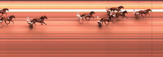 Målfoto for løp 2 på bane KL den 18.06.2015