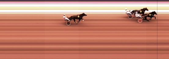 Målfoto for løp 1 på bane KL den 29.06.2015