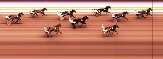 Målfoto for løp 2 på bane KL den 29.06.2015