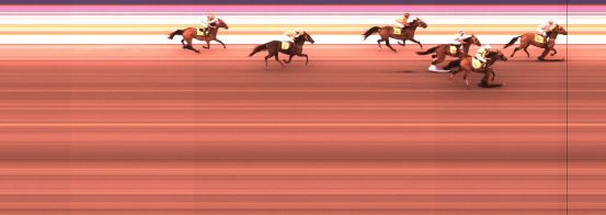 Målfoto for løp 8 på bane KL den 29.06.2015