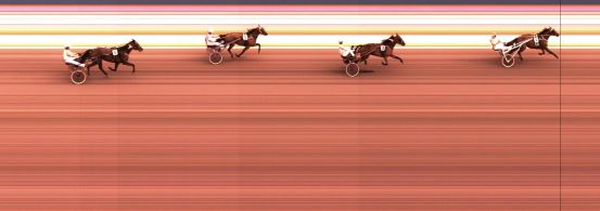 Målfoto for løp 5 på bane KL den 10.08.2015