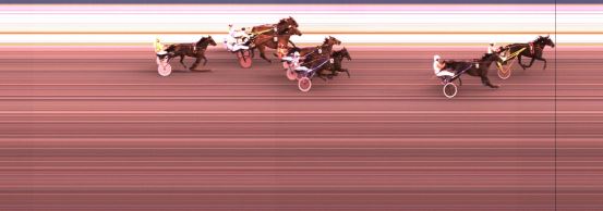 Målfoto for løp 6 på bane KL den 20.08.2015