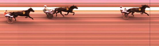 Målfoto for løp 1 på bane KL den 26.09.2015