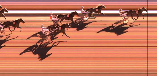 Målfoto for løp 10 på bane KL den 26.09.2015