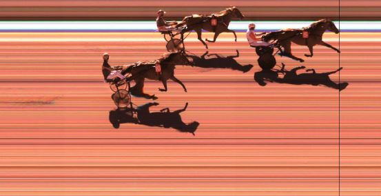 Målfoto for løp 3 på bane KL den 26.09.2015