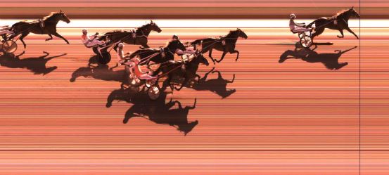 Målfoto for løp 6 på bane KL den 26.09.2015