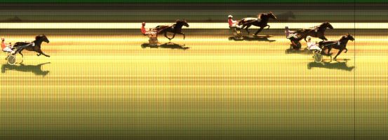 Målfoto for løp 2 på bane KL den 08.10.2015