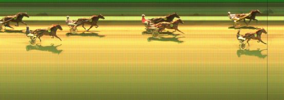 Målfoto for løp 9 på bane KL den 08.10.2015