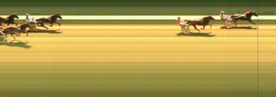 Målfoto for løp 2 på bane KL den 29.10.2015