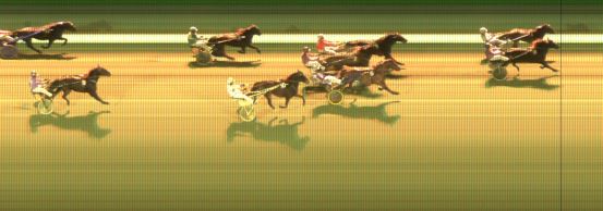 Målfoto for løp 6 på bane KL den 29.10.2015