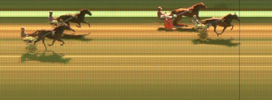 Målfoto for løp 6 på bane KL den 05.11.2015