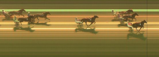 Målfoto for løp 2 på bane KL den 12.11.2015