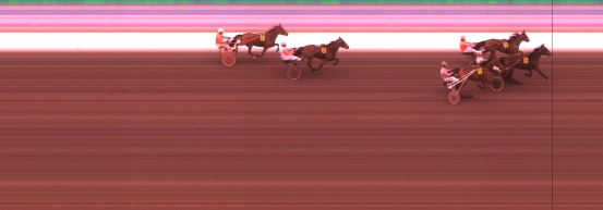 Målfoto for løp 1 på bane KL den 09.01.2016