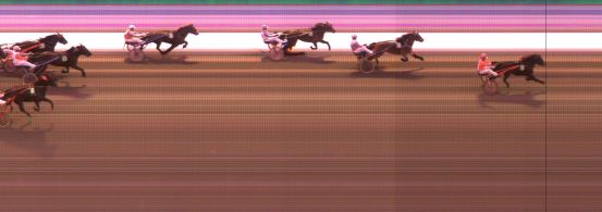 Målfoto for løp 4 på bane KL den 09.01.2016