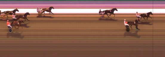 Målfoto for løp 5 på bane KL den 09.01.2016