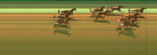 Målfoto for løp 9 på bane KL den 09.01.2016