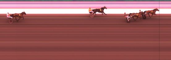 Målfoto for løp 1 på bane KL den 12.01.2016