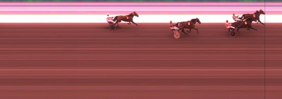 Målfoto for løp 3 på bane KL den 12.01.2016