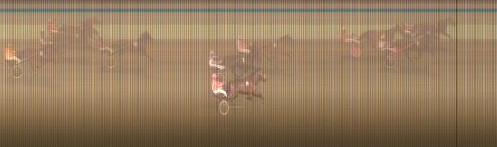 Målfoto for løp 6 på bane KL den 25.01.2016