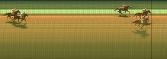 Målfoto for løp 3 på bane KL den 04.02.2016