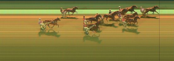 Målfoto for løp 6 på bane KL den 04.02.2016