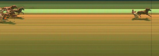 Målfoto for løp 7 på bane KL den 04.02.2016