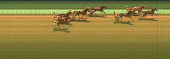 Målfoto for løp 8 på bane KL den 04.02.2016