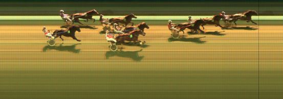 Målfoto for løp 4 på bane KL den 11.02.2016