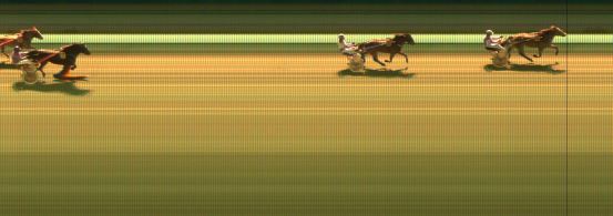 Målfoto for løp 7 på bane KL den 11.02.2016