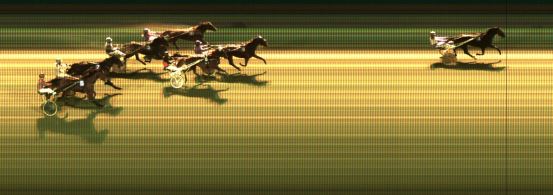 Målfoto for løp 2 på bane KL den 10.03.2016