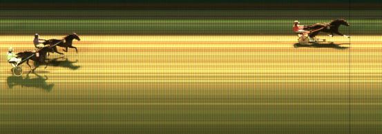 Målfoto for løp 8 på bane KL den 10.03.2016