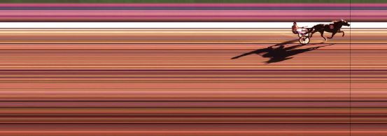 Målfoto for løp 7 på bane KL den 25.03.2016