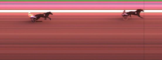 Målfoto for løp 6 på bane KL den 17.04.2016