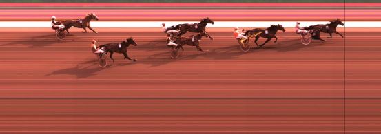 Målfoto for løp 2 på bane KL den 28.04.2016