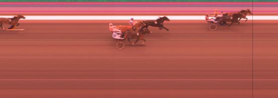 Målfoto for løp 6 på bane KL den 28.04.2016