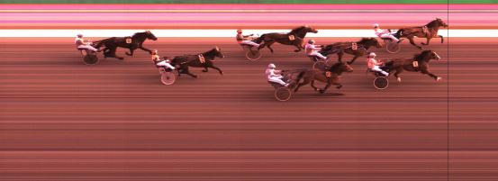 Målfoto for løp 7 på bane KL den 05.05.2016