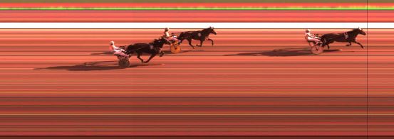 Målfoto for løp 2 på bane KL den 09.06.2016