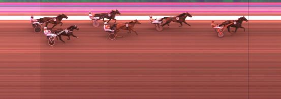 Målfoto for løp 5 på bane KL den 09.06.2016