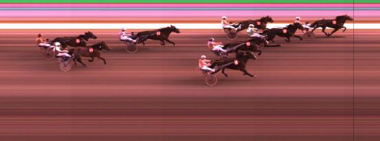 Målfoto for løp 3 på bane KL den 28.07.2016