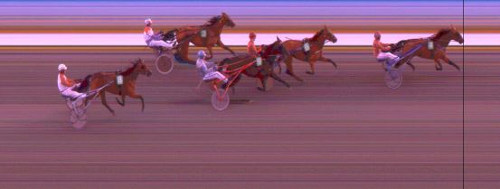 Målfoto for løp 4 på bane KL den 11.08.2016