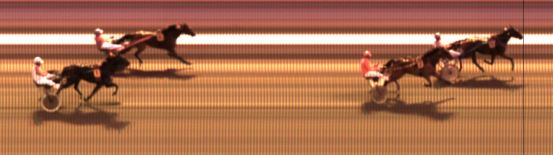 Målfoto for løp 7 på bane KL den 18.08.2016