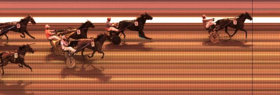 Målfoto for løp 5 på bane KL den 25.08.2016