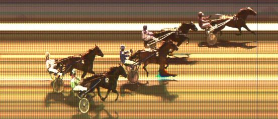 Målfoto for løp 6 på bane KL den 25.08.2016