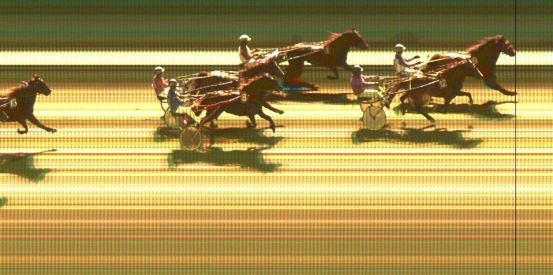 Målfoto for løp 8 på bane KL den 25.08.2016