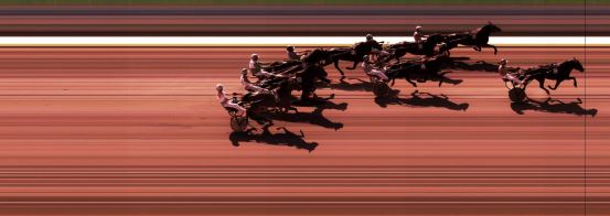 Målfoto for løp 2 på bane KL den 15.09.2016